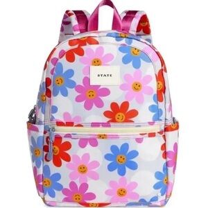 STATE Kids' Floral Backpack - Pink, Blue, Red